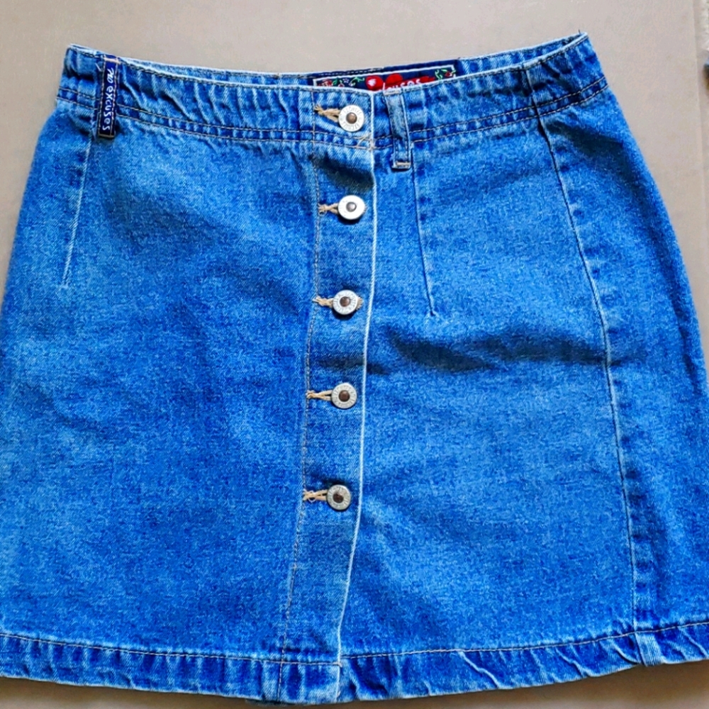 Denim skirt